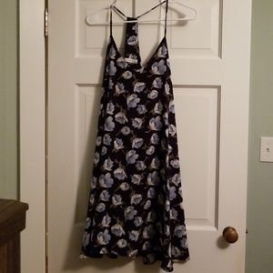 floral shift dress